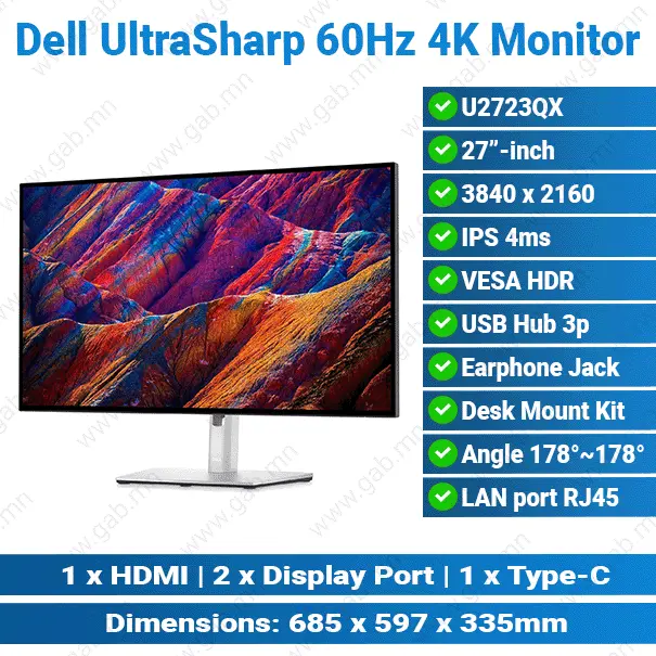 DELL Alienware AW2526HL 24.5-inch 300Hz 1ms Fast IPS 2x HDMI 2.1 DP 1.4 | Gaming Monitor