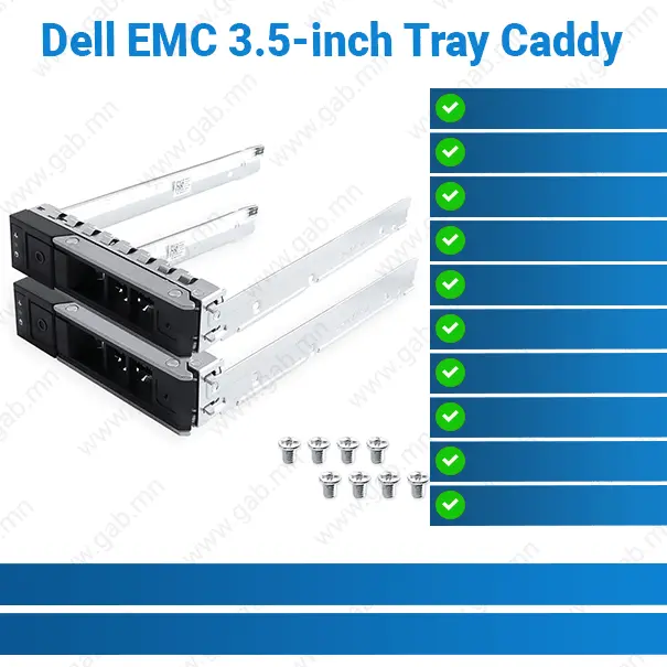 [14-913104] DELL EMC 3.5-inch HDD Tray Caddy | HDD Caddy