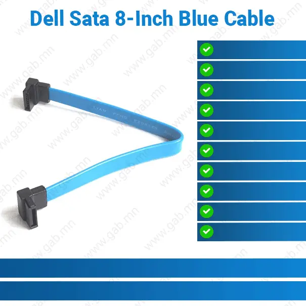 DELL SATA 8-inch Blue Cable | SATA Cable