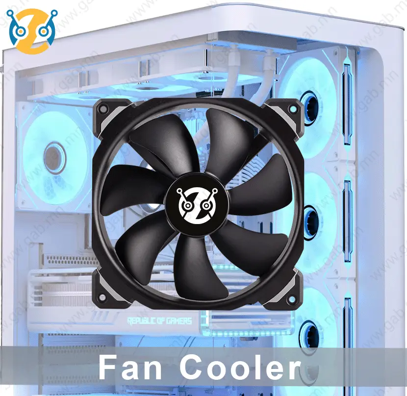 Power Train 8 PRO 12CM ARGB Reverse Blade White | Fan Cooler